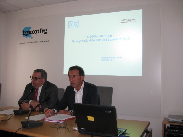 Rischi e tutele per gli amministratori, convegno organizzato da Assicoop Friuli srl e Integra Broker