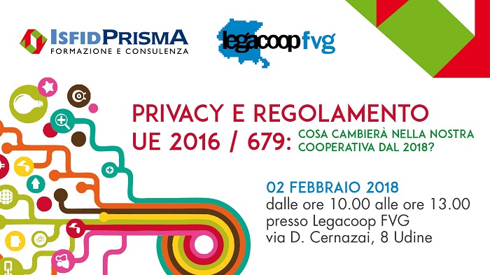 PRIVACY E REGOLAMENTO UE 2016 / 679