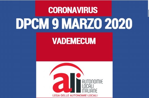 Vademecum coronavirus a cura delle Autonomie locali italiane