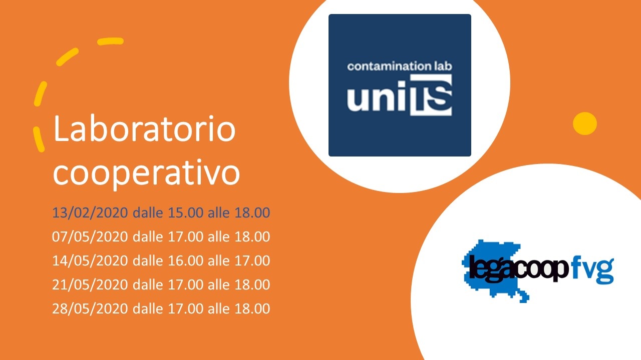 Riprende in forma virtuale il percorso formativo “Laboratorio cooperativo”