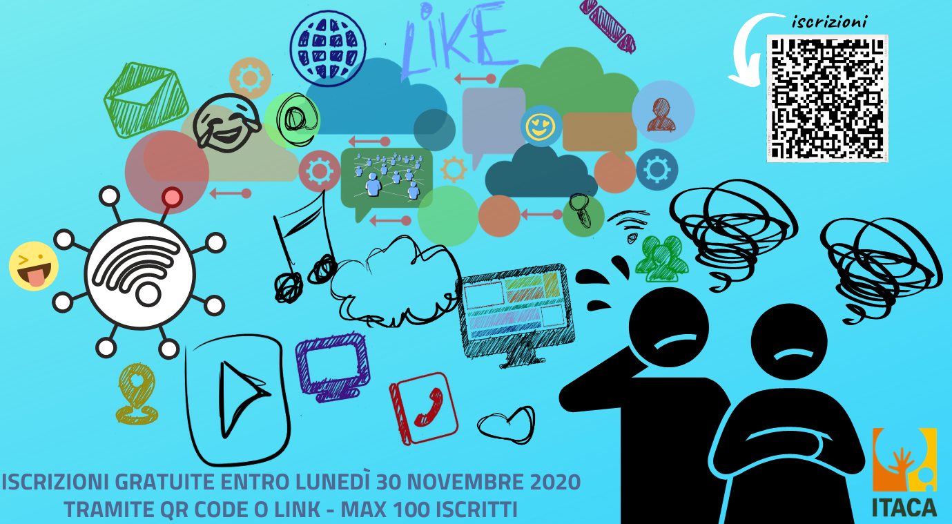Cooperativa Itaca: Latisana, Webinar gratuiti di educazione ai media per adulti. 2-9-16 dicembre