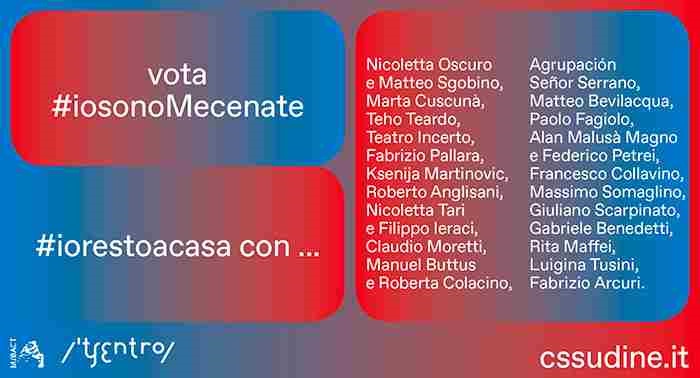 Art Bonus, #iosonoMecenate, speciale format online ideato dal CSS, in gara al Concorso nazionale