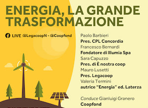 La cooperazione alla sfida della trasformazione energetica