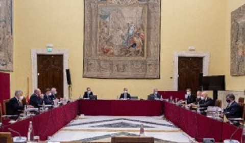 Incontro Draghi-Alleanza delle Cooperative: riforme e collaborazione pubblico-privato precondizioni per il successo del Piano. Incontro Draghi-Alleanza delle Cooperative: riforme e collaborazione pubblico-privato precondizioni per il successo del Piano.