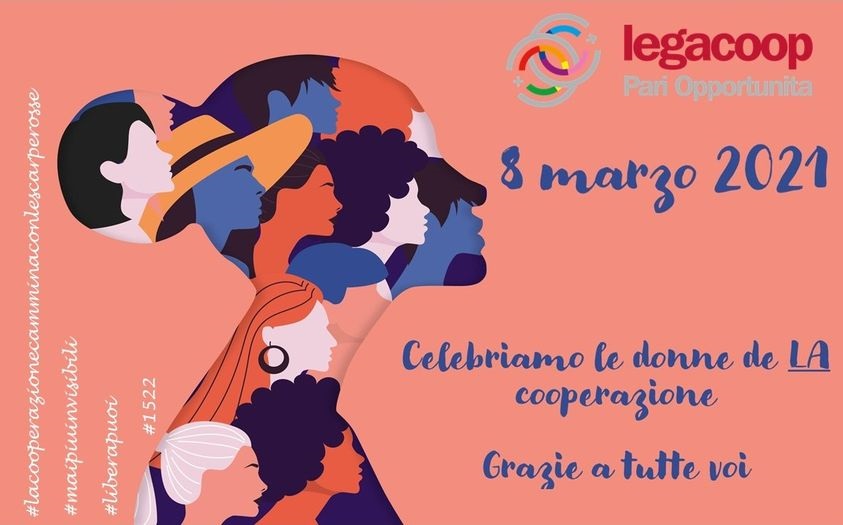 8 marzo: #MaiPiùInvisibili, il sostegno di Legacoop alla campagna contro la violenza sulle donne