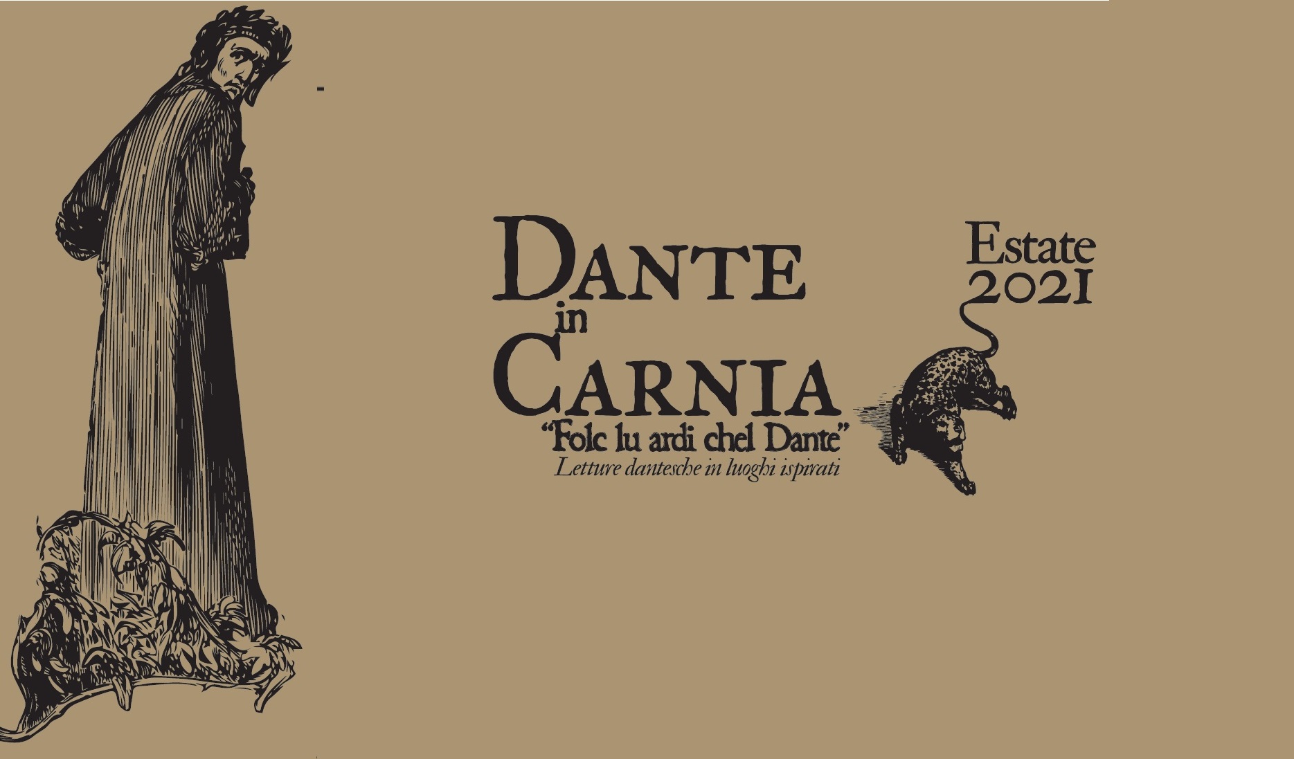 Folc lu ardi chel Dante! La Carnia ospita il sommo poeta